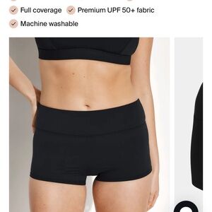 Knix leakproof Black Swim Short